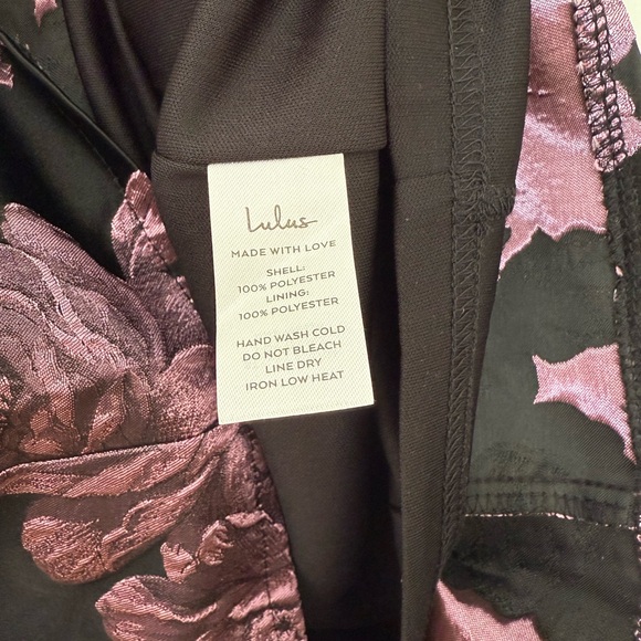 NWT Lulu’s Brocade Mini Dress - Picture 7 of 7